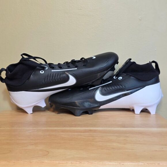 Nike Vapor Edge Pro 360 2 Football Cleats Black White DA5456-001 Men's Size 13 - Picture 4 of 7